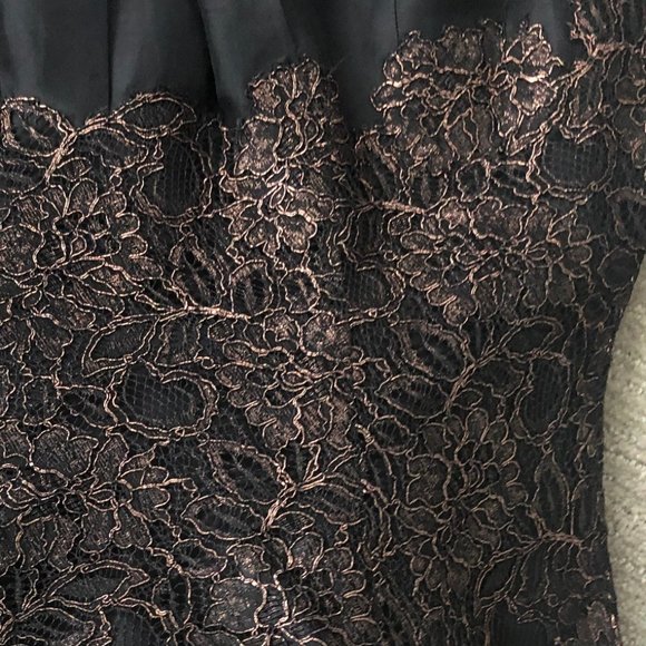 Kay Unger Silk Cocktail Gown - Picture 8 of 13